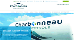 Desktop Screenshot of gazpetrolecharbonneau.com
